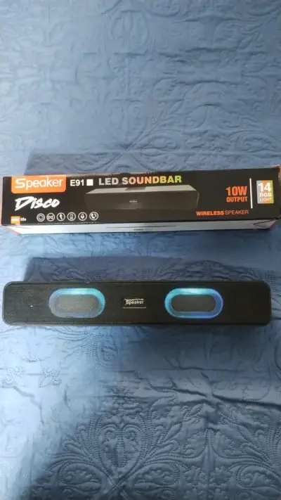 Barra de sonido LED inalámbrica Speaker E91 - miniatura 1
