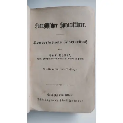 Diccionario de Conversación Francés Antiguo - miniatura 3