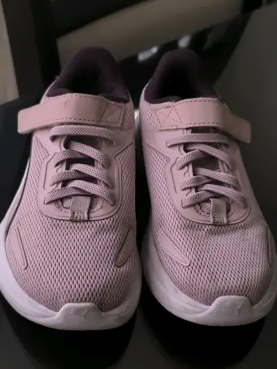 Zapatillas deportivas rosas para niños Puma - miniatura 2