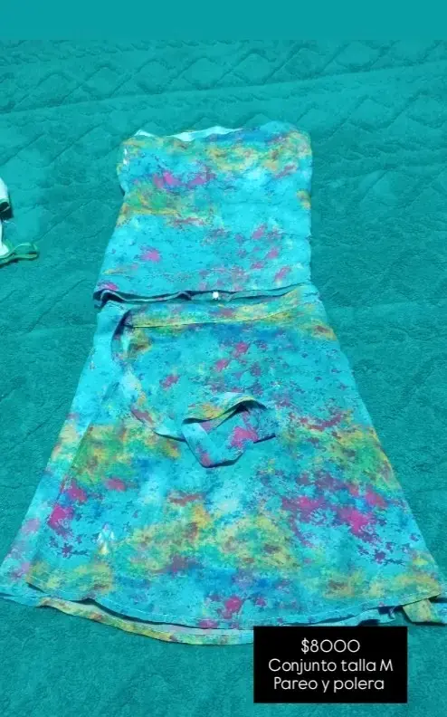 Conjunto de Pareo y Polera Talla M
