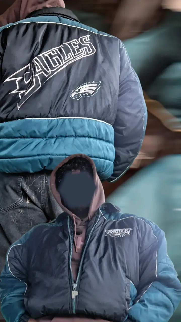 Chaqueta NFL Pro Player Eagles 90's - 1