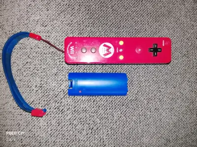 Controles de juego rojo y azul para Wii - miniatura 4