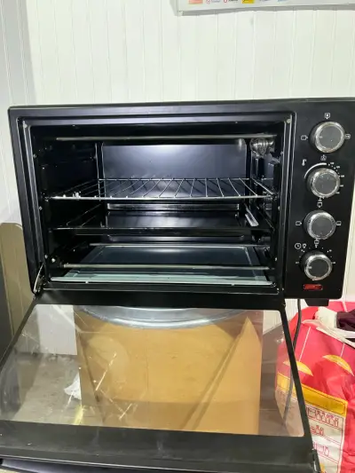 Horno Eléctrico Thomas Negro con Perillas - miniatura 2