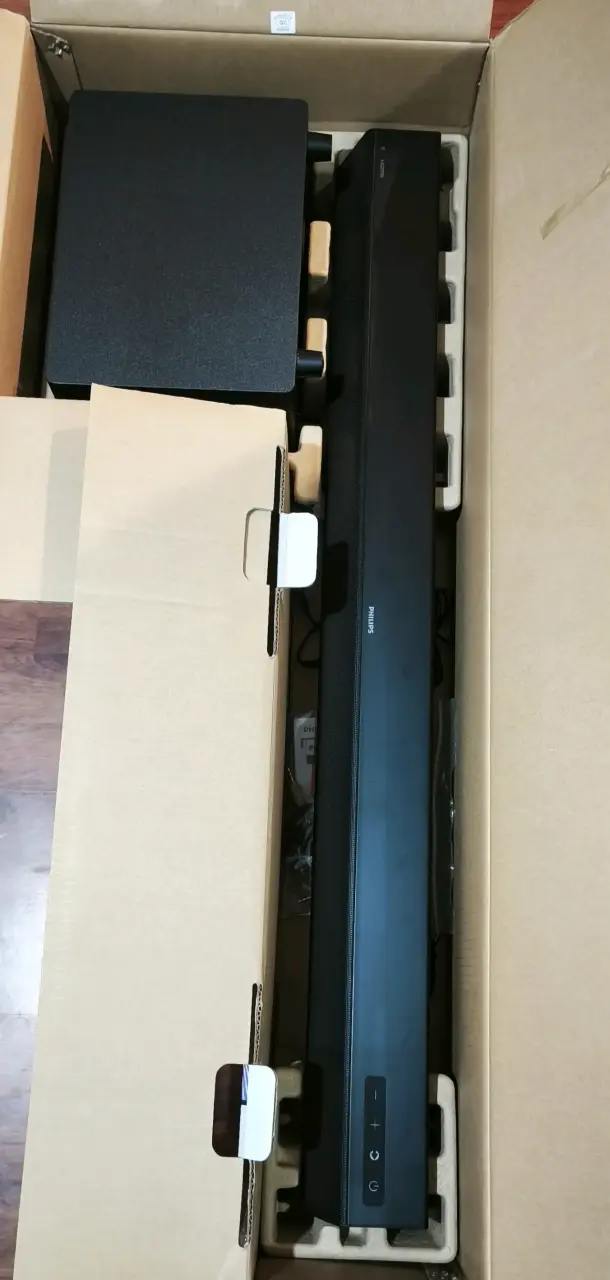 Barra de sonido Philips con subwoofer - 1