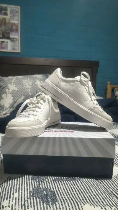 Zapatillas blancas Skechers Court & Classics - miniatura 2
