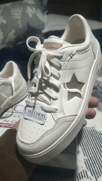 Zapatillas blancas Skechers Court & Classics - miniatura 3
