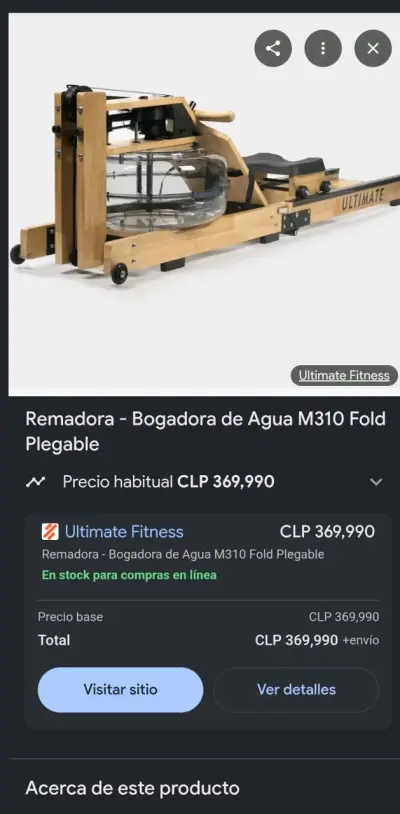 Máquina de Remo M310 Fold para Ejercicio - miniatura 5