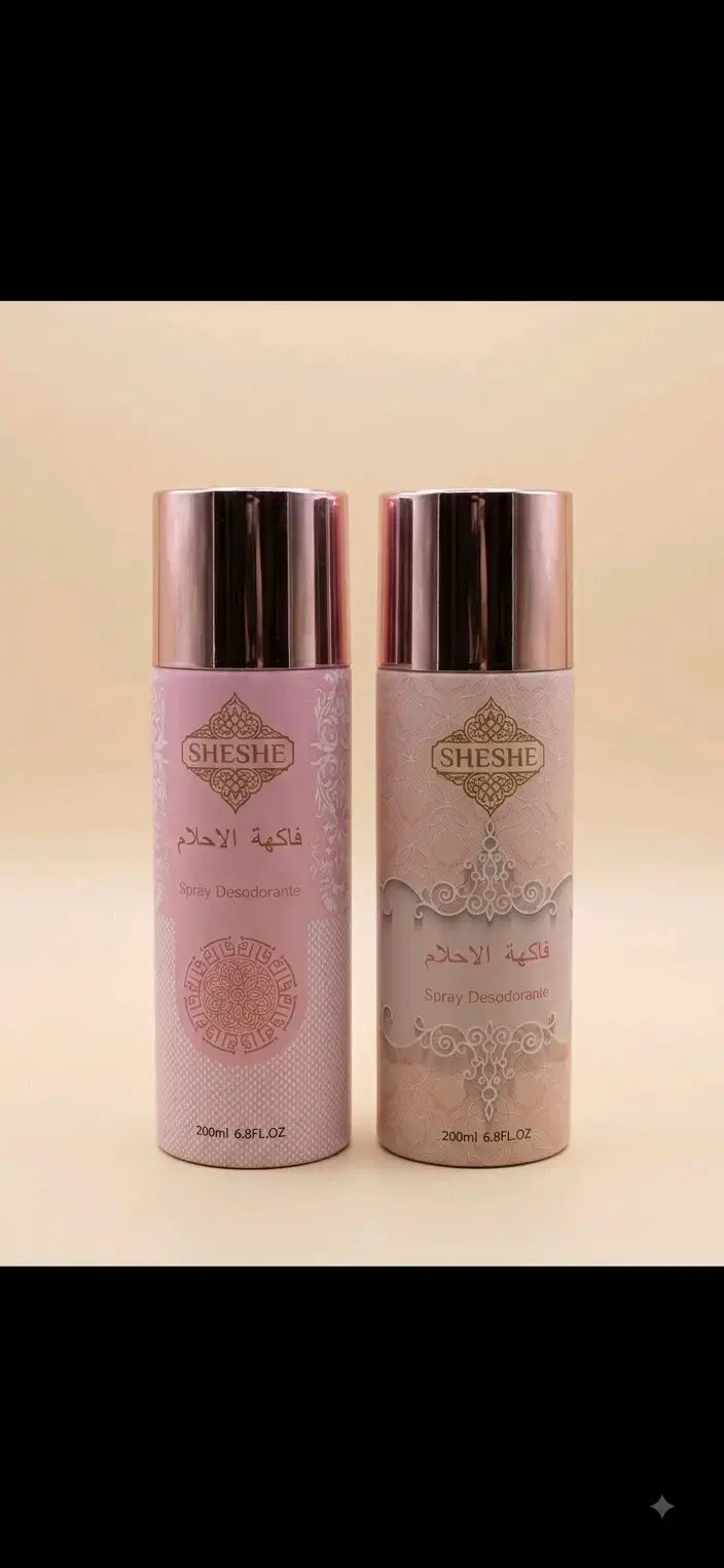 Set de desodorantes en spray Sheshe 200ml