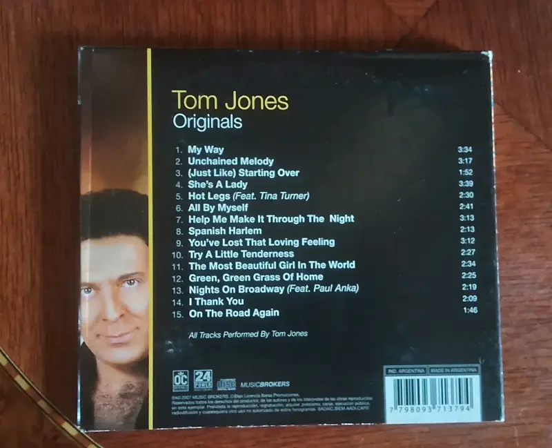 CD Tom Jones Originals Remasterizado - 3