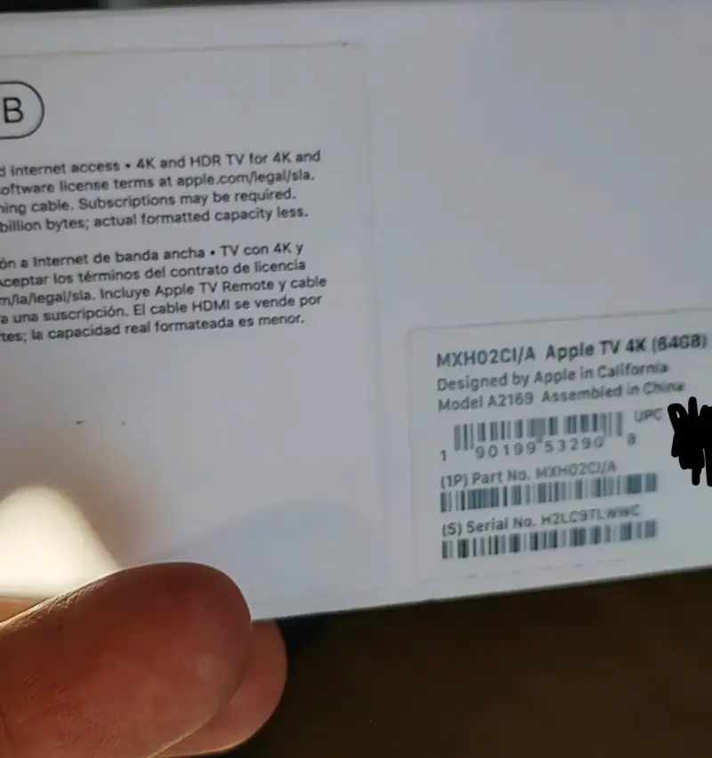 Apple TV 4K 64GB con control remoto - 2