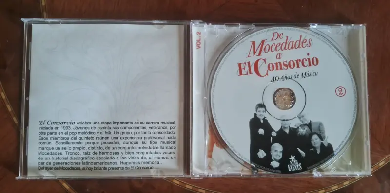 CD De Mocedades a El Consorcio Vol. 2 - 2