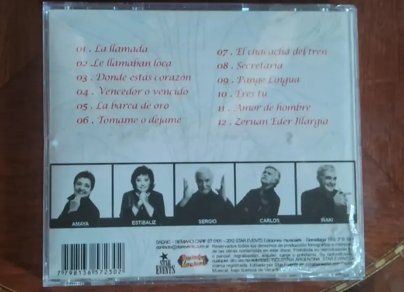 CD De Mocedades a El Consorcio Vol. 2 - 3