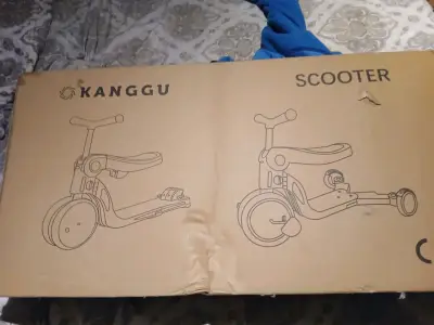 Scooter Monopatín Plegable Kanggu 5 en 1 Rojo - miniatura 5