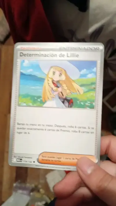 Carta Pokémon Determinación de Lillie - miniatura 1