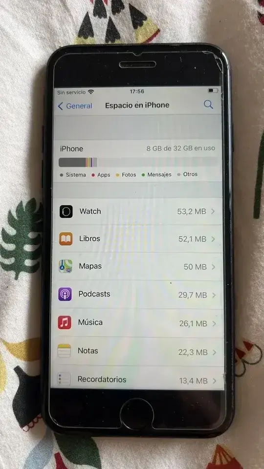 iPhone 7 32 GB negro mate - 2