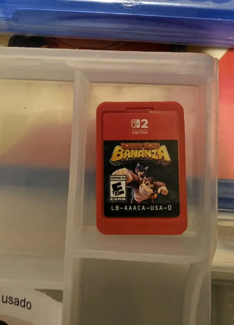Juego Nintendo Switch 2 Donkey Kong Bananza