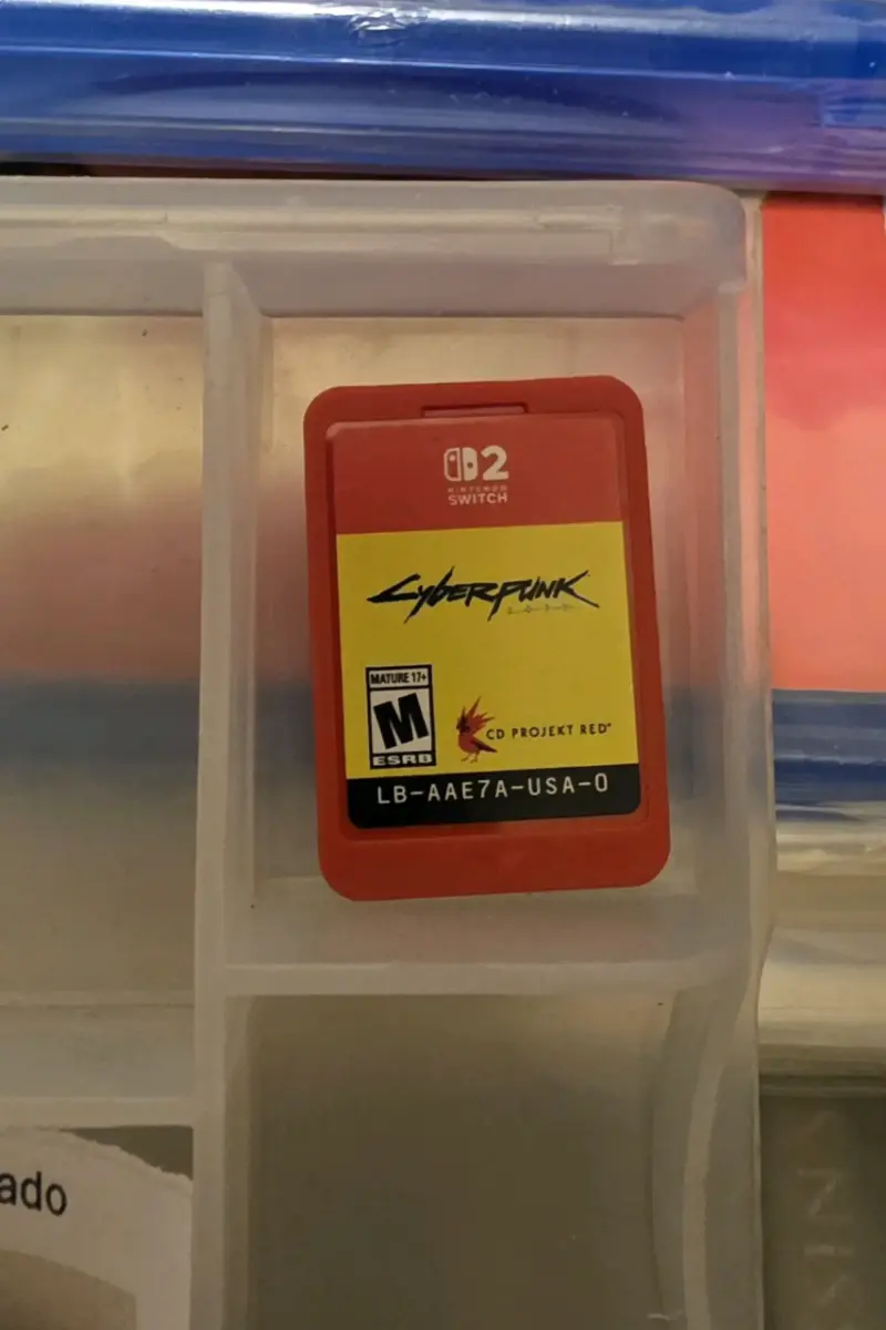 Juego Cyberpunk 2077 para Nintendo Switch 2