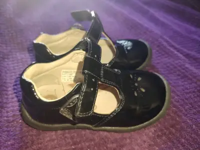 Zapatos de charol negro para niña Colloky - miniatura 1