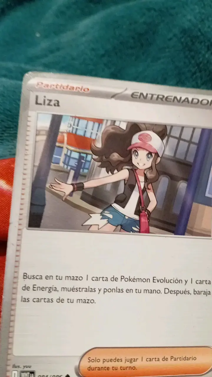 Carta Pokémon Entrenador Liza - 1