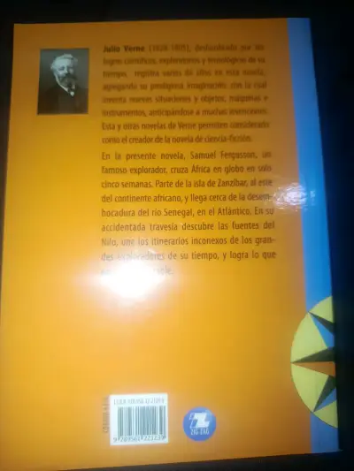 Libro 'Cinco Semanas en Globo' de Julio Verne - miniatura 4