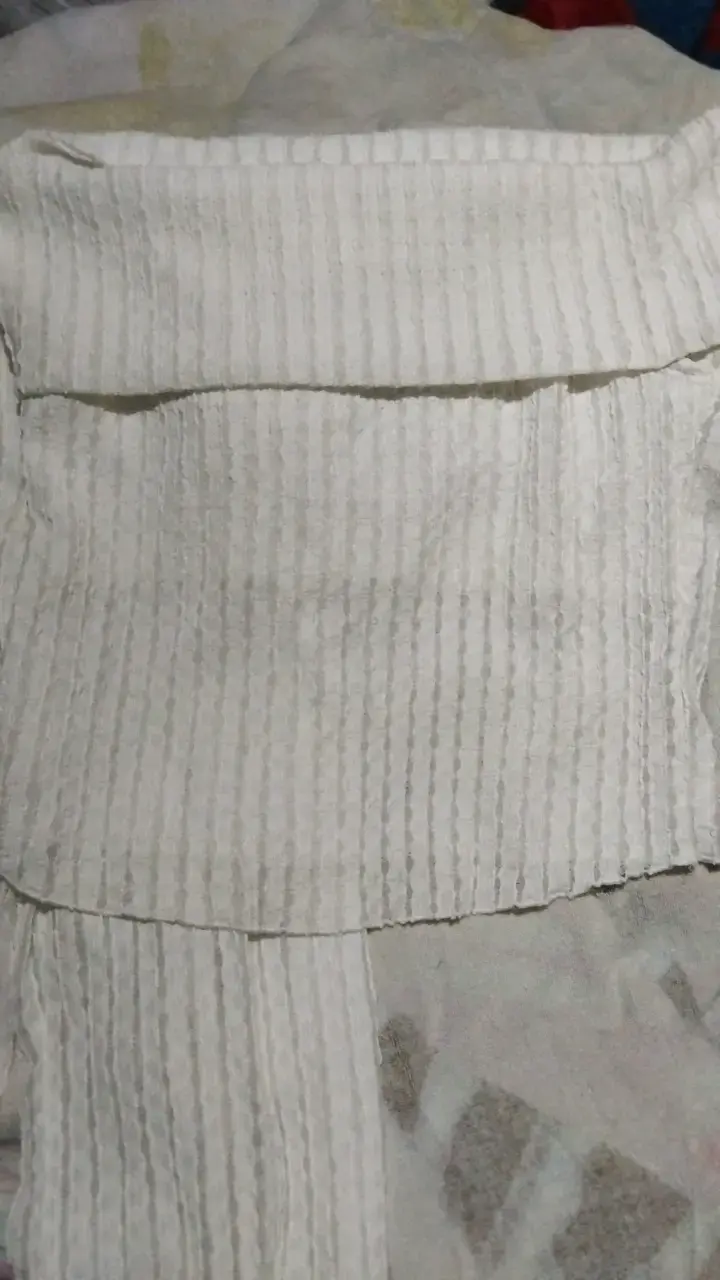 Conjunto de ropa blanca de dos piezas talla XXL - 2