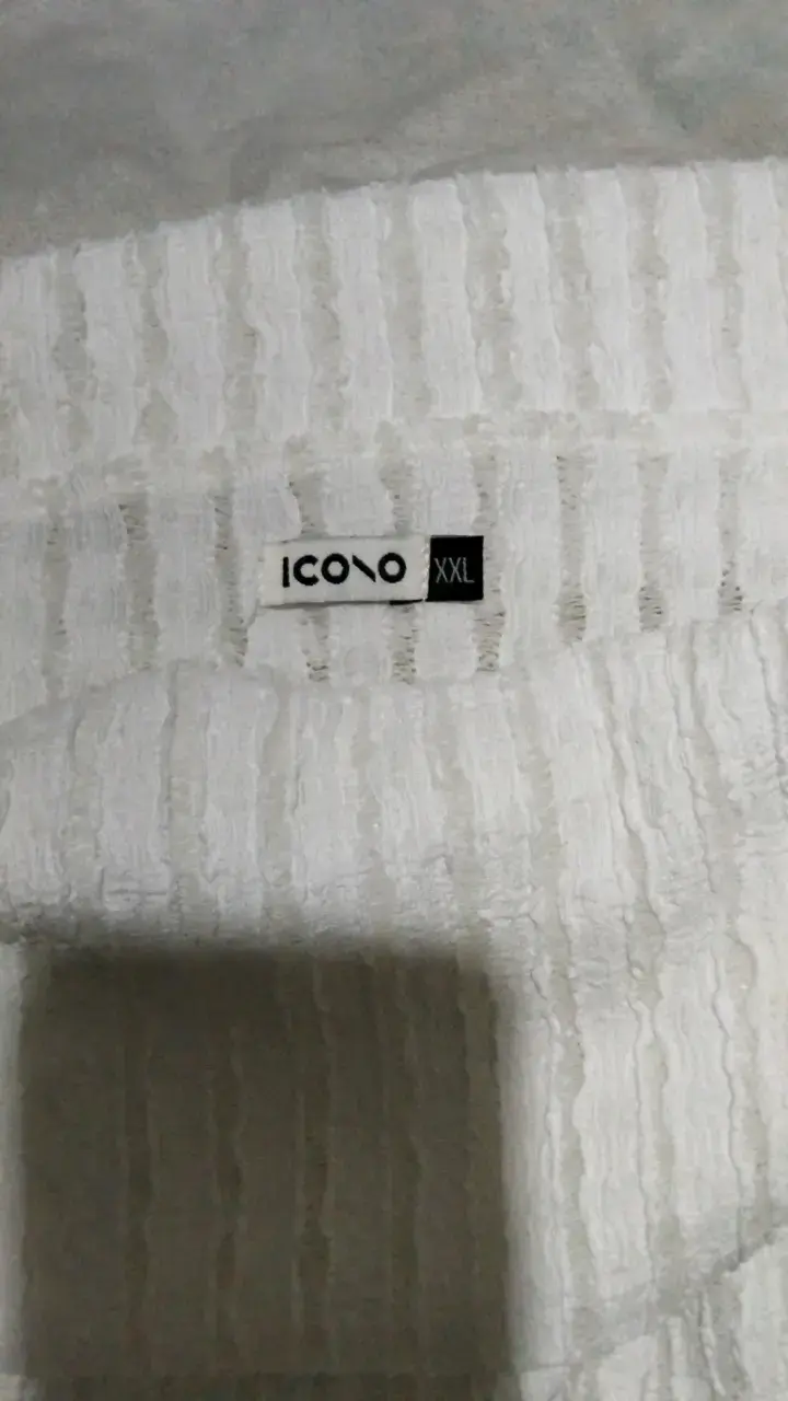 Conjunto de ropa blanca de dos piezas talla XXL - 3