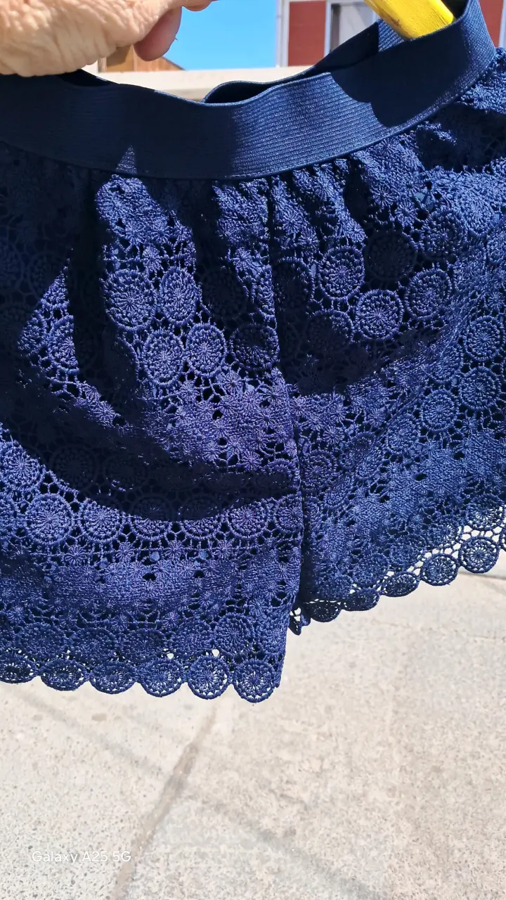 Falda de mezclilla Terranova azul - 5