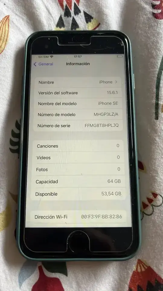 iPhone SE 64 GB negro - 1