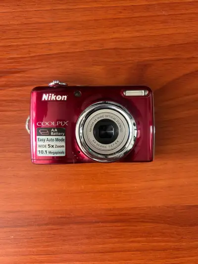 Cámara digital Nikon Coolpix L23 roja - miniatura 1