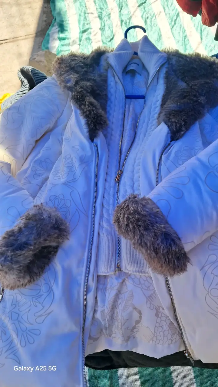 Chaqueta de invierno Desigual con forro de piel sintética - 3