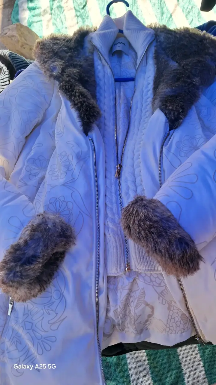 Chaqueta de invierno Desigual con forro de piel sintética - 5