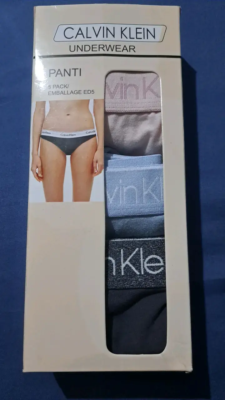 Pack de 3 panties Calvin Klein de algodón - 1