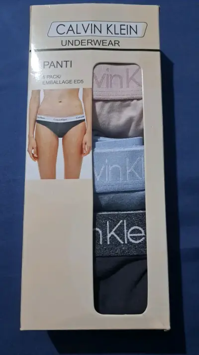 Pack de 3 panties Calvin Klein de algodón - miniatura 1