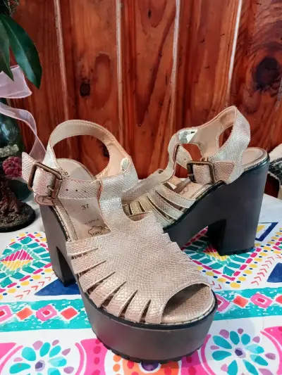 Sandalias de plataforma Barbados - miniatura 2