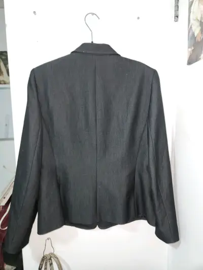 Blazer de Mujer Tahari Negro Elegante - miniatura 3