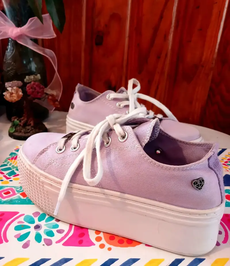 Zapatillas con plataforma C/Moran - 1
