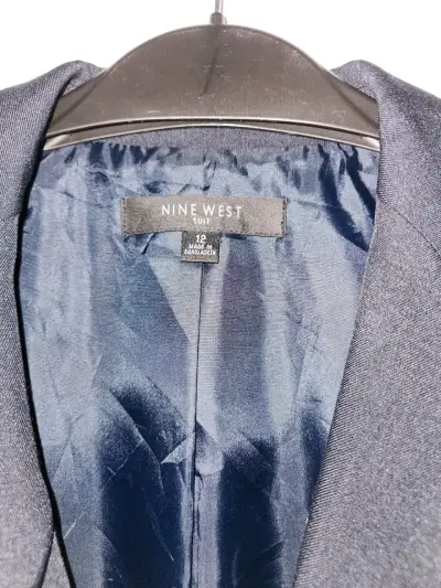 Blazer formal azul marino Nine West talla 12 - miniatura 3