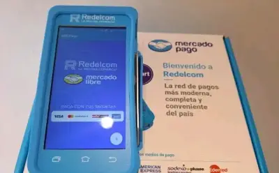 Terminal de Pago Redelcom Azul para Tarjetas - miniatura 1