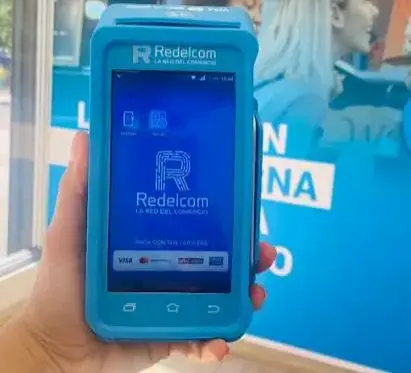 Terminal de Pago Redelcom Azul para Tarjetas - 2