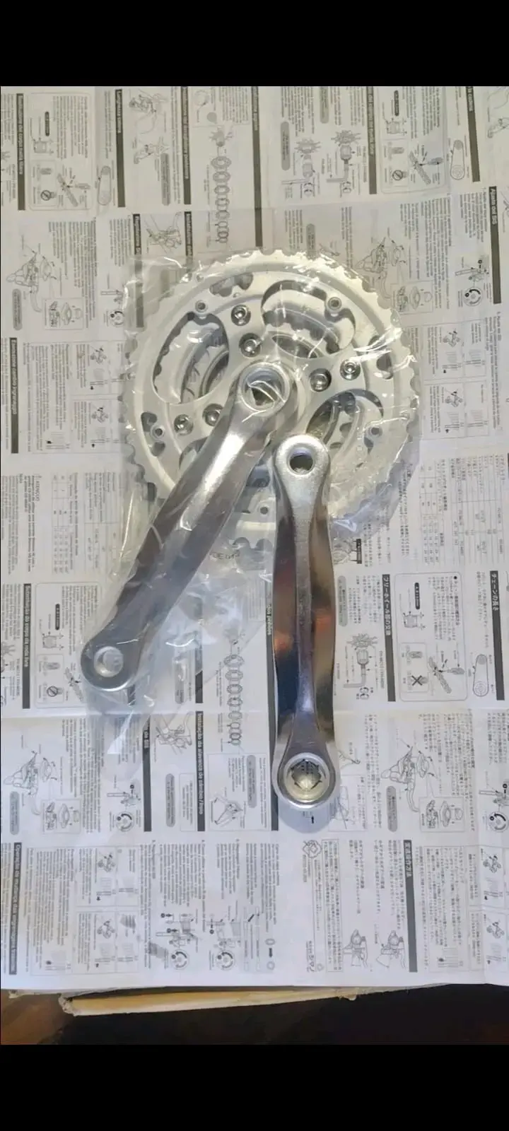 Juego de bielas y platos para bicicleta MTB - 4