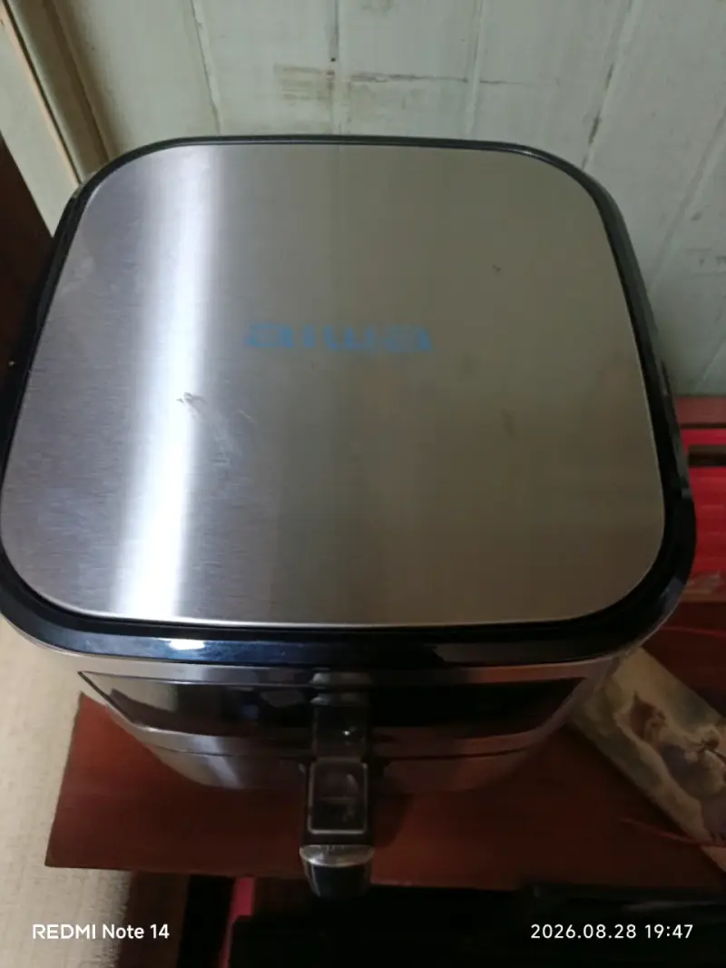 Freidora de aire Aiwa de acero inoxidable - 2