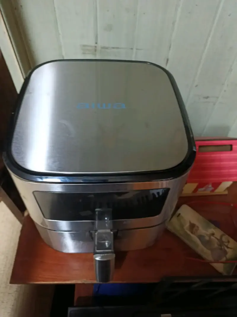 Freidora de aire Aiwa de acero inoxidable - 4