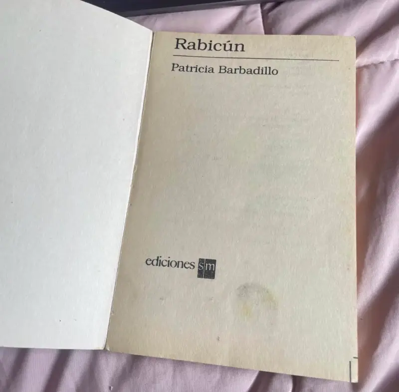 Libro Rabicún de Patricia Barbadillo - 2