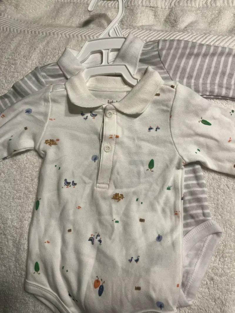 Conjunto de ropa para bebé con diseño de oso - 4