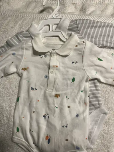 Conjunto de ropa para bebé con diseño de oso - miniatura 4