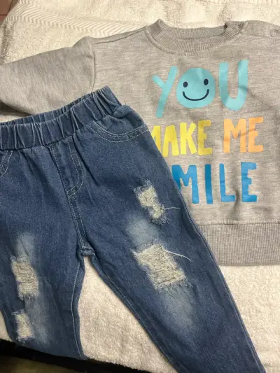 Conjunto de ropa para bebé con diseño de oso - miniatura 6