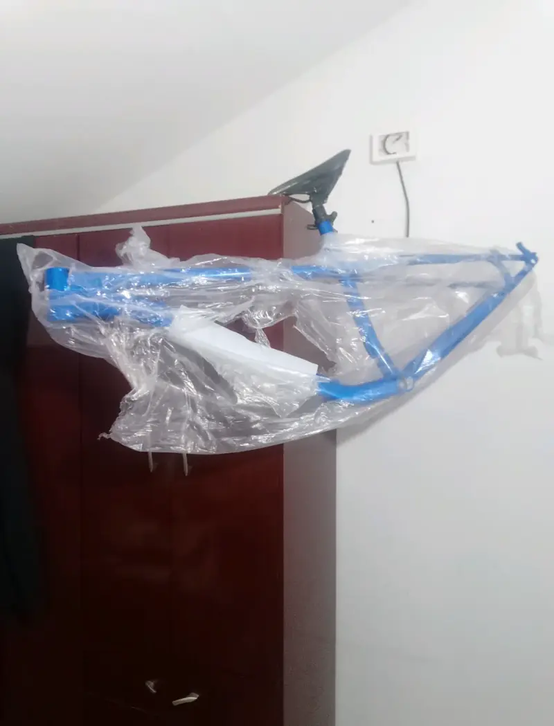 Cuadro de bicicleta azul 715 IND Enduro HT V3 - 2