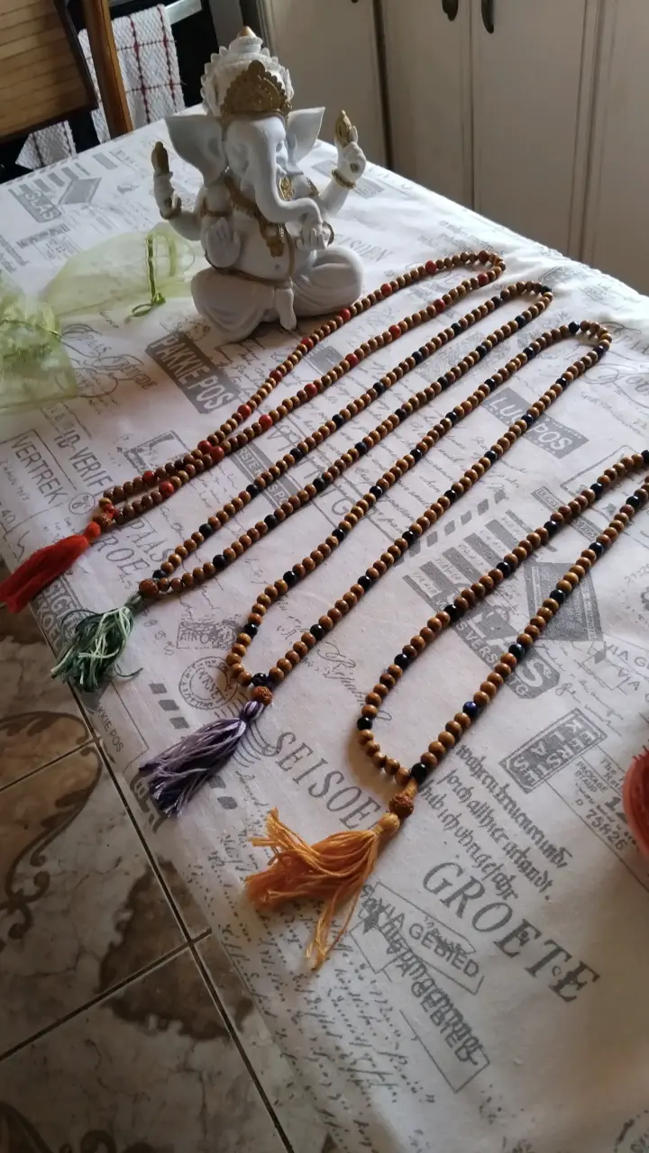 Japa malas para meditación y yoga..de 108 cuentas - 2