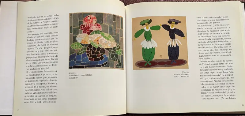Libro Emilio Pettoruti de Fermín Févre - 2