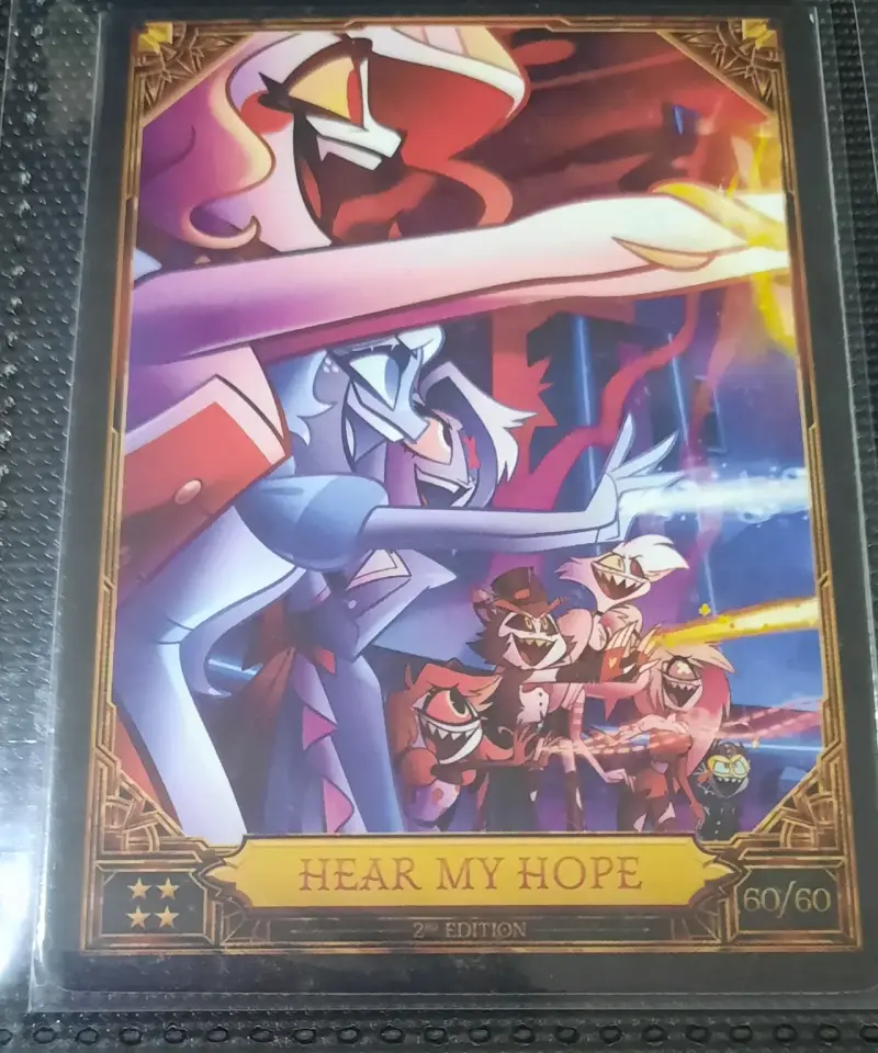 Carta Hazbin Hotel Hear My Hope 60/60 No Foil - 2